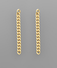 Chain Drop Earrings - Gold